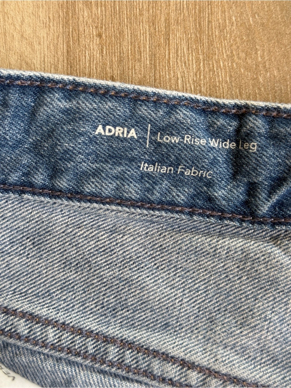 Viral AG Adriano Goldschmidt Adria low rise wide leg jeans size 29 - Picture 4 of 4